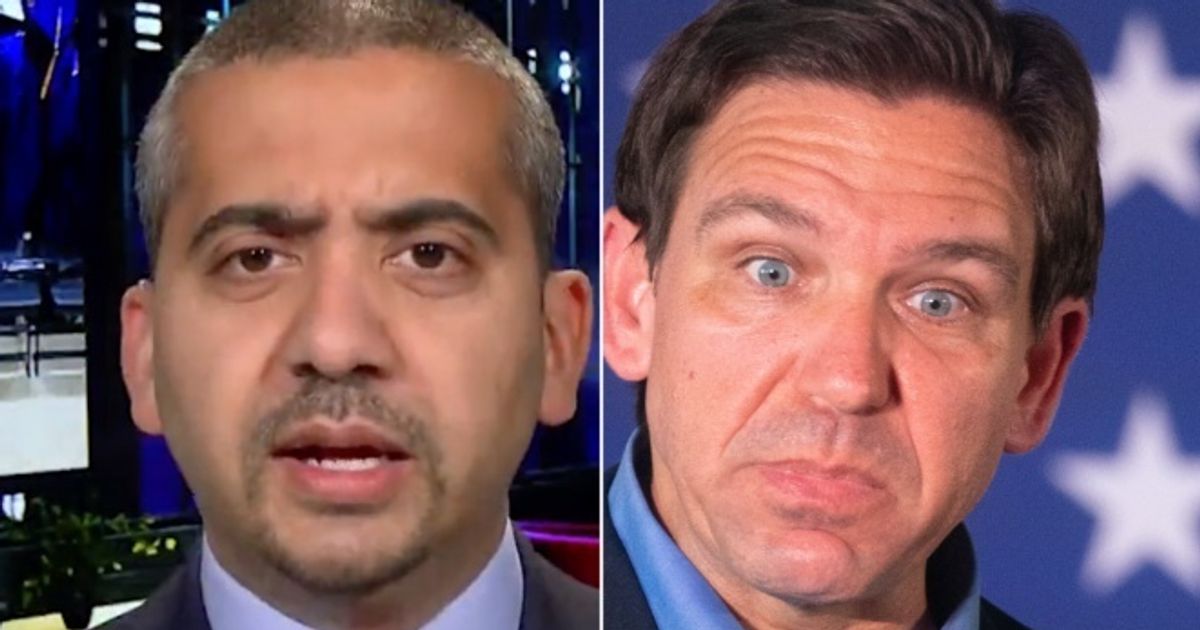 ‘A Real Snowflake’: Mehdi Hasan Taunts Ron DeSantis Over Latest Angry Meltdown