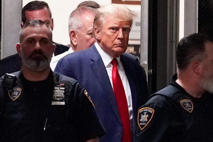 Former President Donald Trump was arraigned in New York on unrelated charges related to his alleged role in covering up hush money payments to adult film star Stormy Daniels.