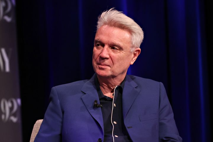 David Byrne told reporters in 1986 that he had selected Texas to film his musical-comedy film, "True Stories," because of its status as a right-to-work state.