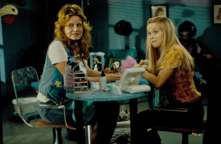 Jennifer Coolidge with Reese Witherspoon in Legally Blonde