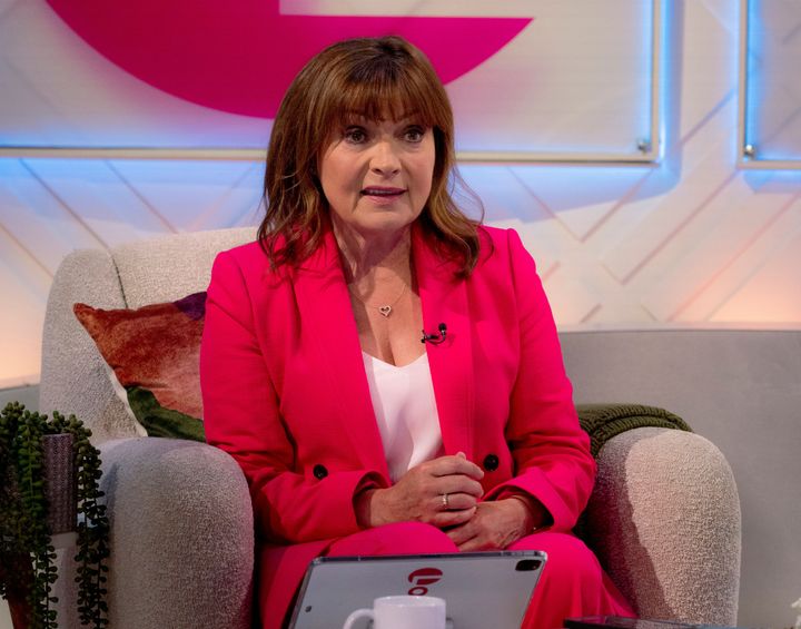 Lorraine Kelly on Tuesday morning
