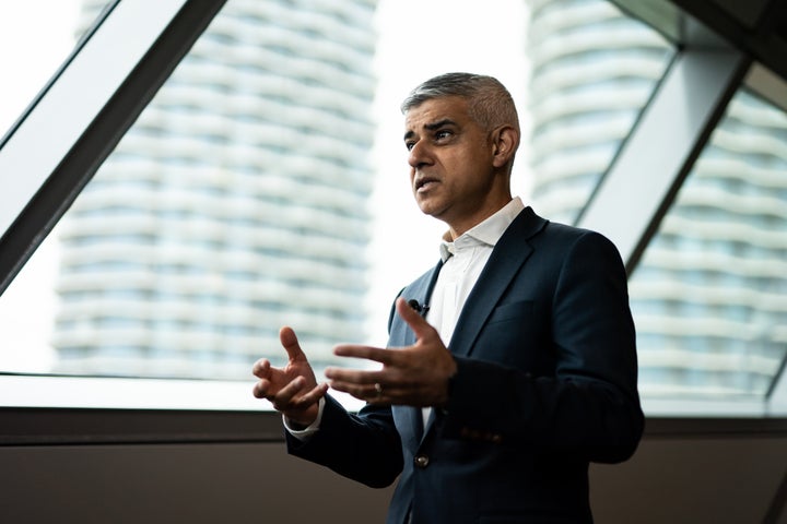 Sadiq Khan is hoping to win a third term as mayor.