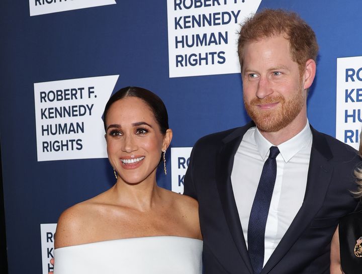 Harry alleges that the press played a "large" part in his and Meghan's decision to leave the UK 