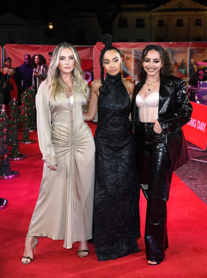 Little Mix at the premiere of Leigh-Anne's 2021 film Boxing Day