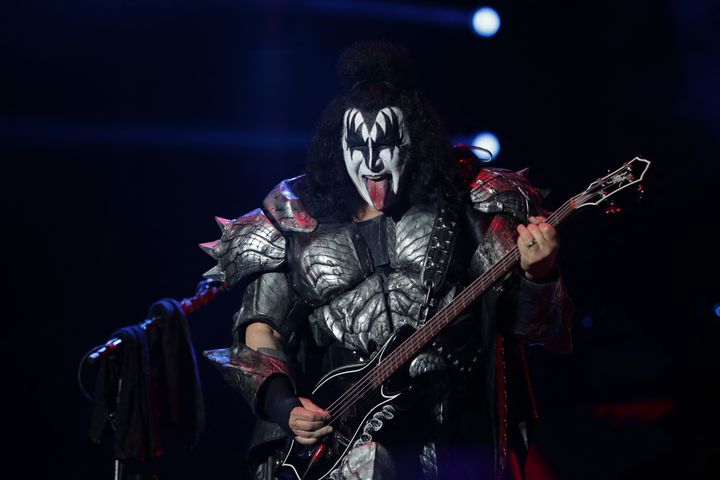Gene Simmons (as you're probably more used to seeing him)