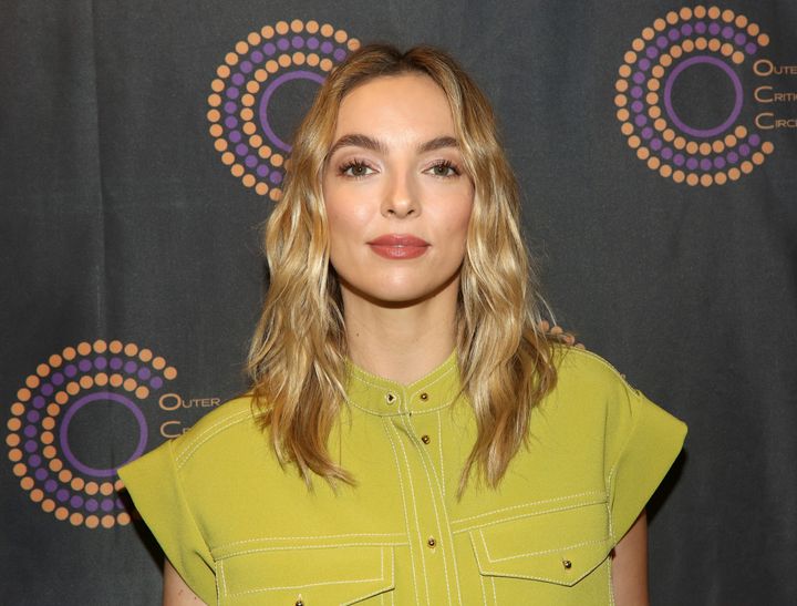 Jodie Comer poses at the 2023 Outer Critics Circle Awards on May 25 in New York City.