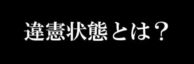 違憲状態とは？