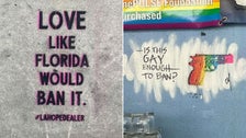 Street Artist Trolls Ron DeSantis With Guerrilla ‘Say Gay’ Campaign In Orlando