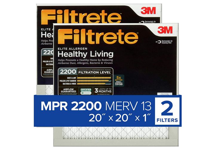<a href="https://www.amazon.com/Filtrete-20x20x1-Furnace-Allergen-dimensions/dp/B005F5D3RW?tag=thehuffingtop-20&ascsubtag=6481cc80e4b06725aede2488%2C-1%2C-1%2Cd%2C0%2C0%2Chp-fil-am%3D0%2C0%3A0%2C0%2C0%2C0" target="_blank" role="link" data-amazon-link="true" class=" js-entry-link cet-external-link" data-vars-item-name="A 3M Filtrete air filter with MERV 13 capabilities" data-vars-item-type="text" data-vars-unit-name="6481cc80e4b06725aede2488" data-vars-unit-type="buzz_body" data-vars-target-content-id="https://www.amazon.com/Filtrete-20x20x1-Furnace-Allergen-dimensions/dp/B005F5D3RW?tag=thehuffingtop-20&ascsubtag=6481cc80e4b06725aede2488%2C-1%2C-1%2Cd%2C0%2C0%2Chp-fil-am%3D0%2C0%3A0%2C0%2C0%2C0" data-vars-target-content-type="url" data-vars-type="web_external_link" data-vars-subunit-name="article_body" data-vars-subunit-type="component" data-vars-position-in-subunit="7">A 3M Filtrete air filter with MERV 13 capabilities</a>. Whatever brand you buy, be sure to check the dimensions of your old filter first. (They're typically printed on the sides of the filter.)