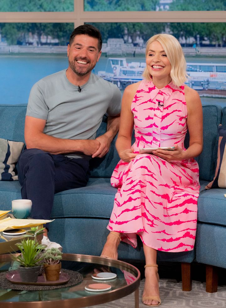 Craig Doyle and Holly Willoughby presenting This Morning together on Thursday