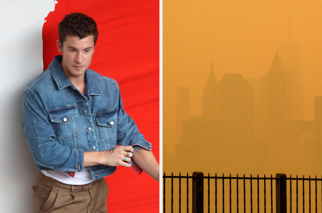 Shawn Mendes Rises Eyebrows After Using Photo Of Wildfire Smoke To ...