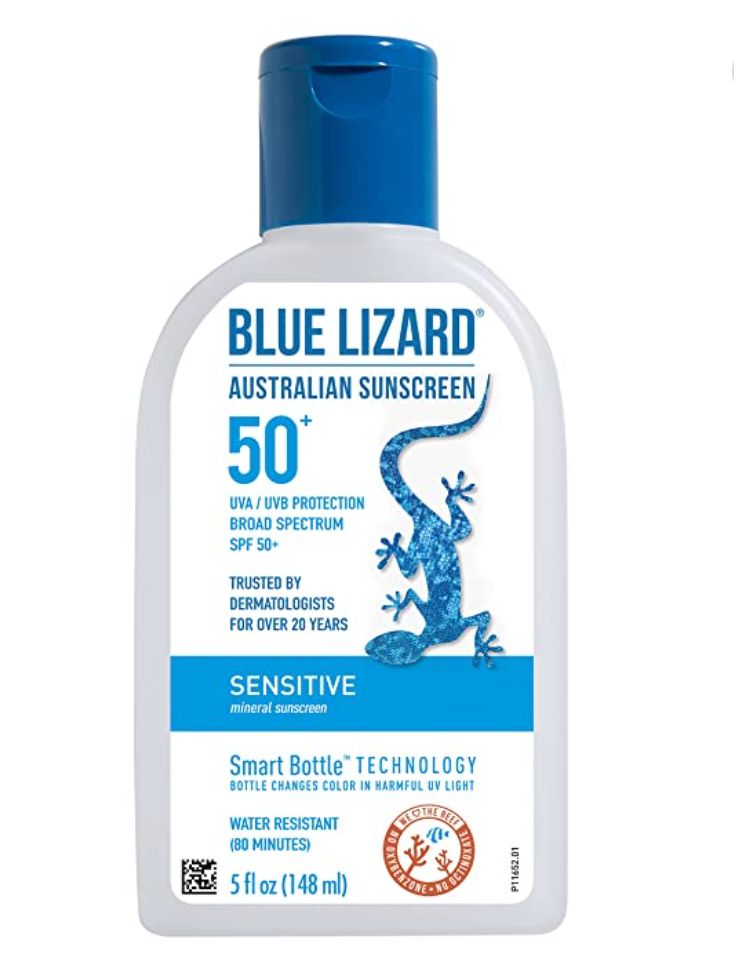 Blue Lizard sensitive mineral sunscreen