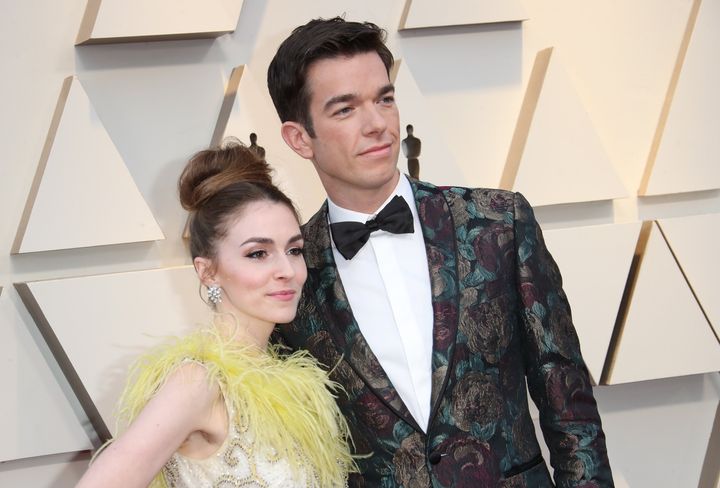 Anna Marie Tendler and John Mulaney attend the 91st Annual Academy Awards on Feb. 24, 2019 in Hollywood. 