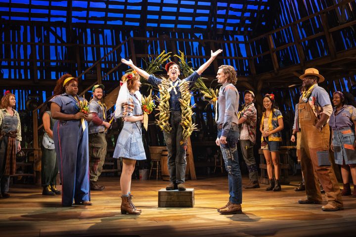 Broadway's "Shucked" is now playing at New York's Nederlander Theatre.
