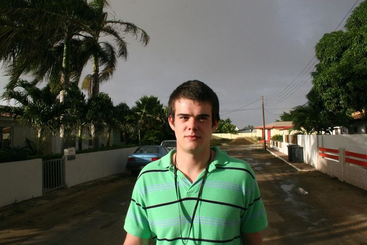 Joran van der Sloot, then 20, takes a walk to the local supermarket near his parents' home in Oranjestad, Aruba, just after he was released from detention again in 2007.