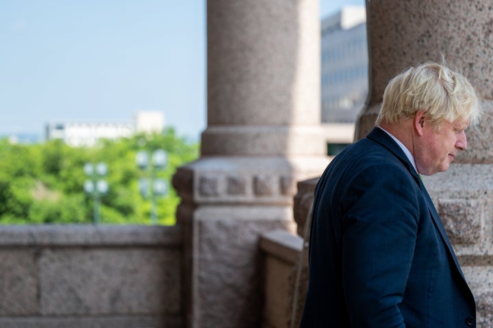 Boris Johnson is leaving parliament "with immediate effect"