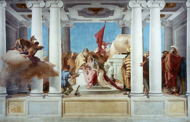 Η Θυσία της Ιφιγένειας (1757 του Giovanni Battista Tiepolo)