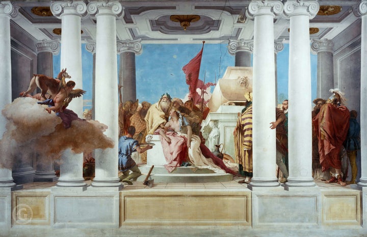 Η Θυσία της Ιφιγένειας (1757 του Giovanni Battista Tiepolo)