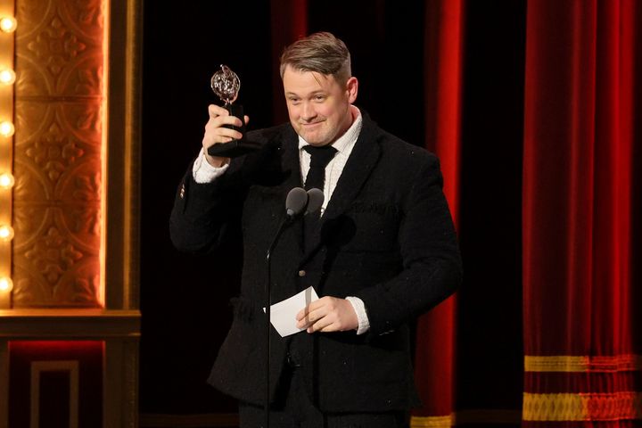 Director Michael Arden of "Parade," which won the Tony for Best Revival of a Musical.