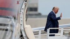 Trump Arrives In Miami For First Court Appearance Over Documents Charges