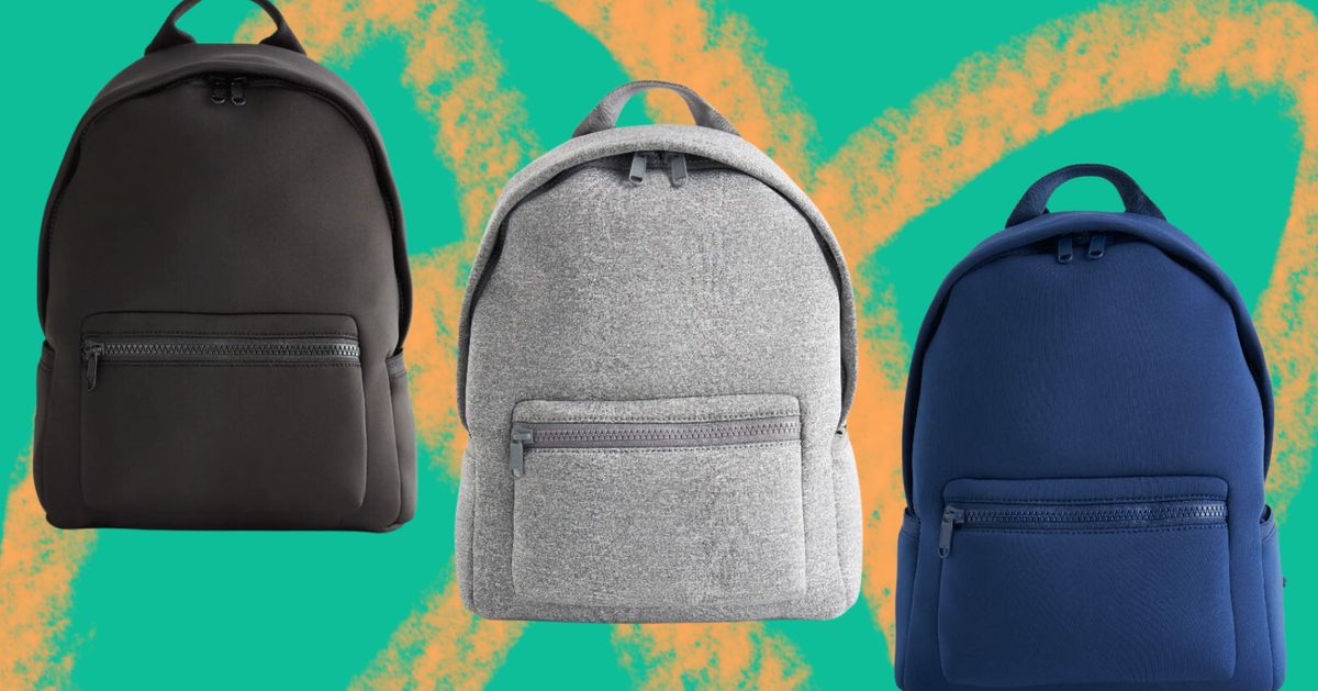 This Neoprene Backpack Is Half The Cost Of A Popular Pricier One