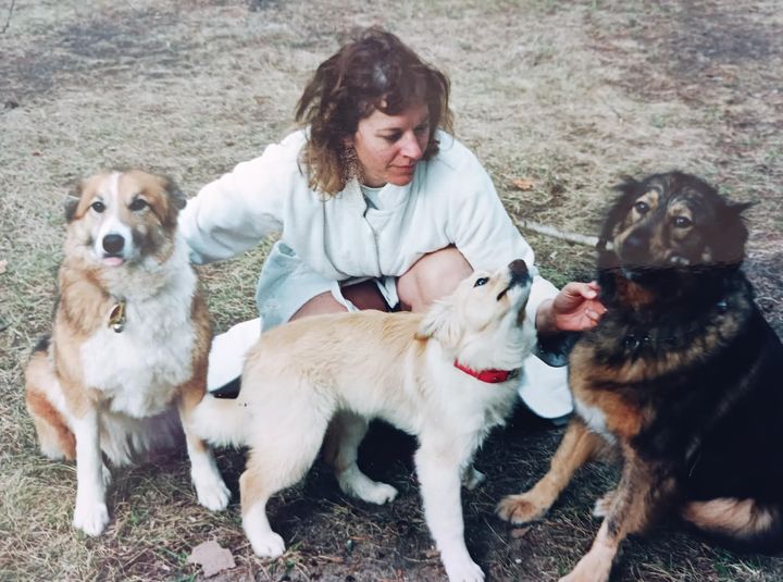“Rescuing dogs and other animals in peril helped me overcome feelings of helplessness and abandonment,” the author writes.