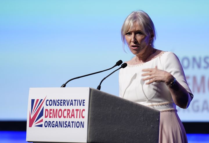 Nadine Dorries has announced she is standing down as an MP.