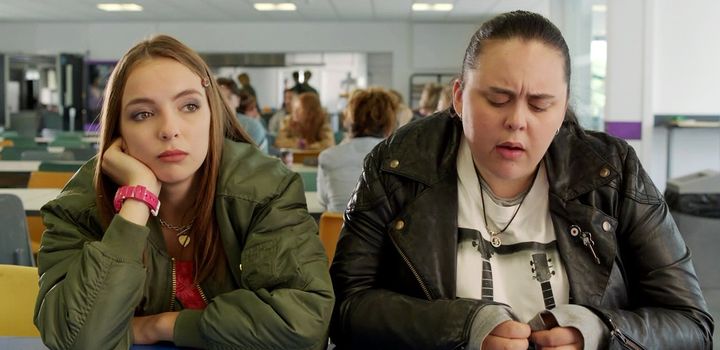 Jodie Comer and Sharon Rooney in My Mad Fat Diary