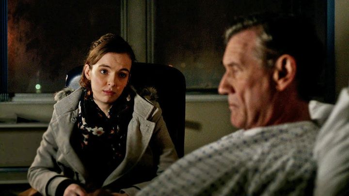Jodie Comer and Michael Palin in Remember Me