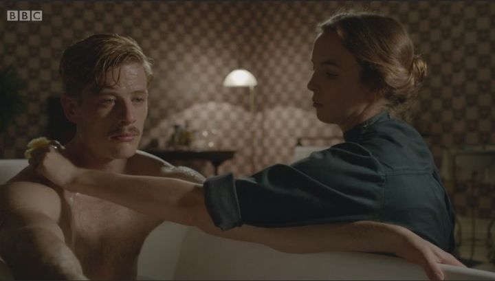 Jodie Comer and James Norton in Lady Chatterley’s Lover