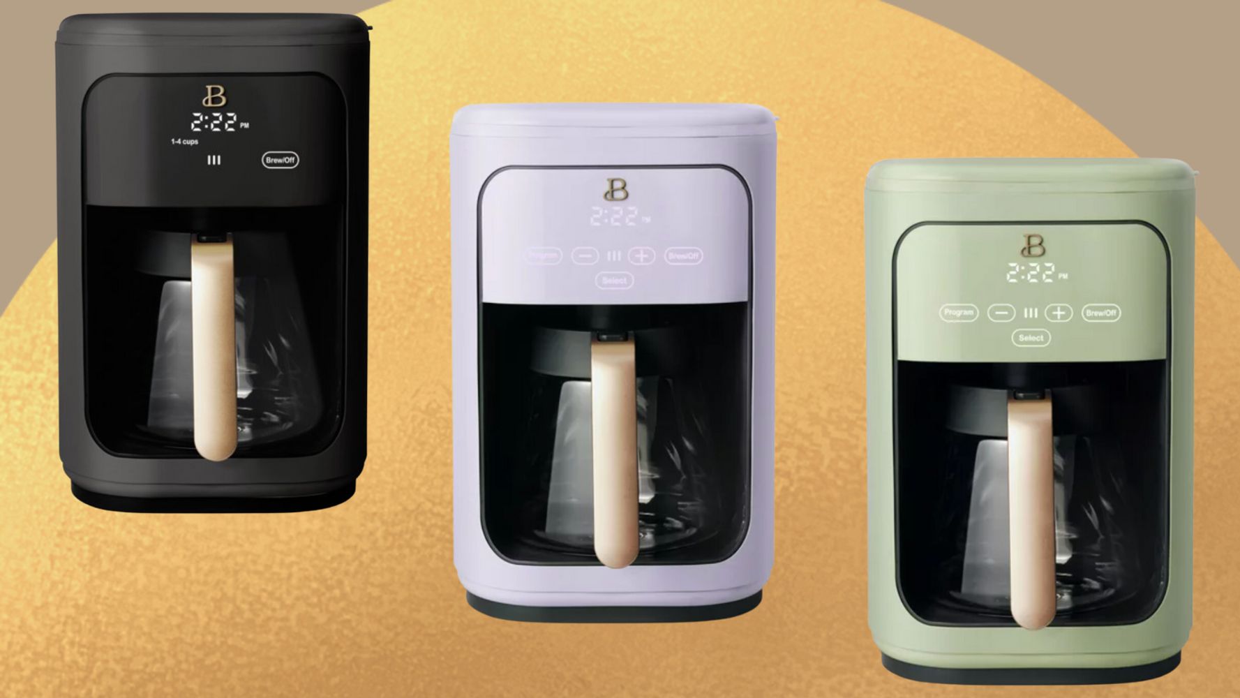 Drew Barrymore's Beautiful 14-cup coffee maker is back in stock at Walmart