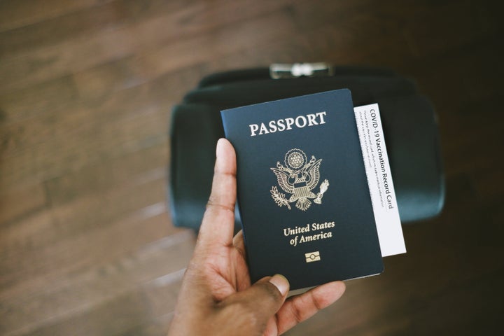 Don't say "cheese" when you take your passport photo.