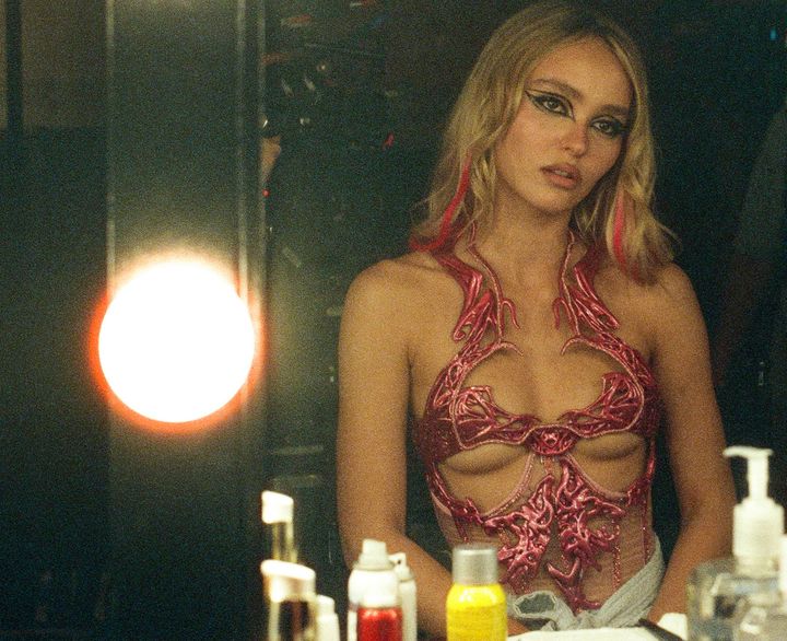 Lily-Rose Depp appears as pop star Jocelyn in HBO's "The Idol."