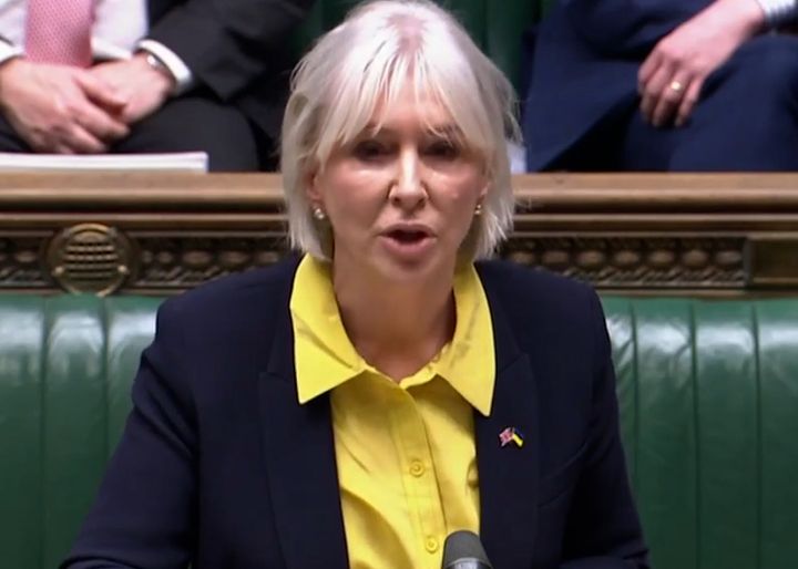 Nadine Dorries, in the House of Commons, wants to know why she's not going to the House of Lords.