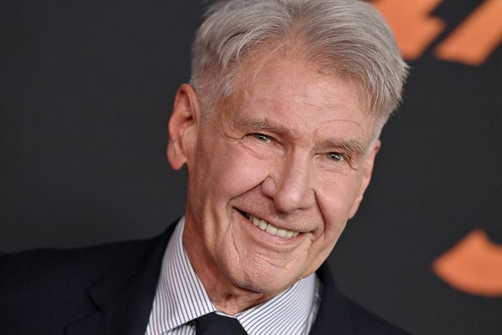 Harrison Ford attends the Los Angeles premiere of Indiana Jones and the Dial of Destiny