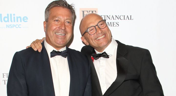 John Torode and Gregg Wallace pictured together in 2019