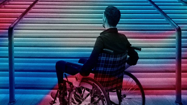"Disabled queer people are often a forgotten intersection in society," Morris explains.
