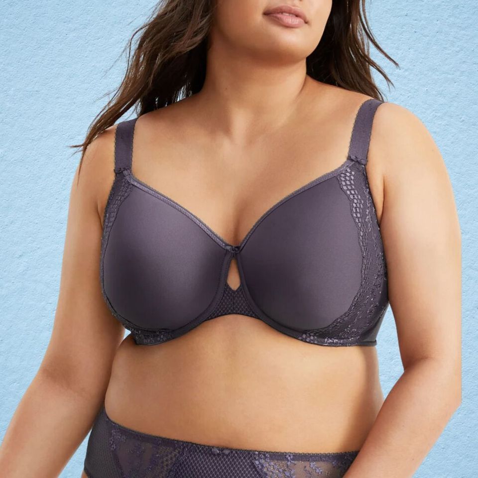 A full-coverage spacer bra