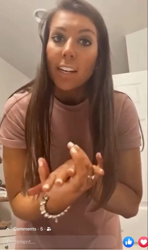 Madison Russo speaks in a now-deleted TikTok video.