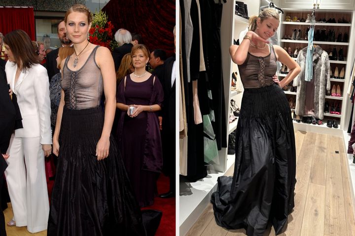 Gwyneth Paltrow and Apple Martin wear the same dress, two decades apart