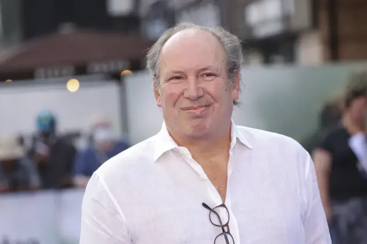Hans Zimmer poses for photographers upon arrival for the screening of the film 'Thirteen Lives' in London on July 18, 2022. 