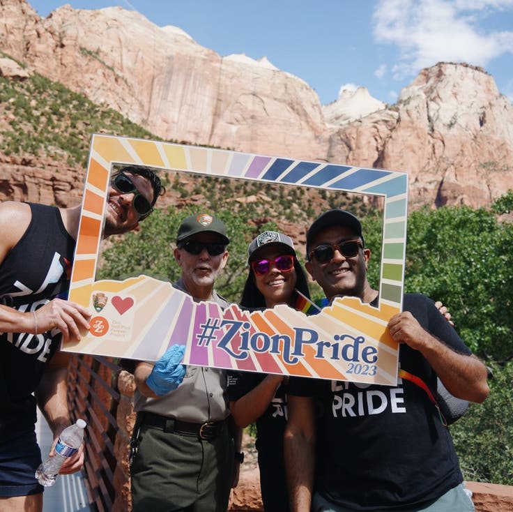 Zion National Park’s Pride festivities are proof that the show must go on.