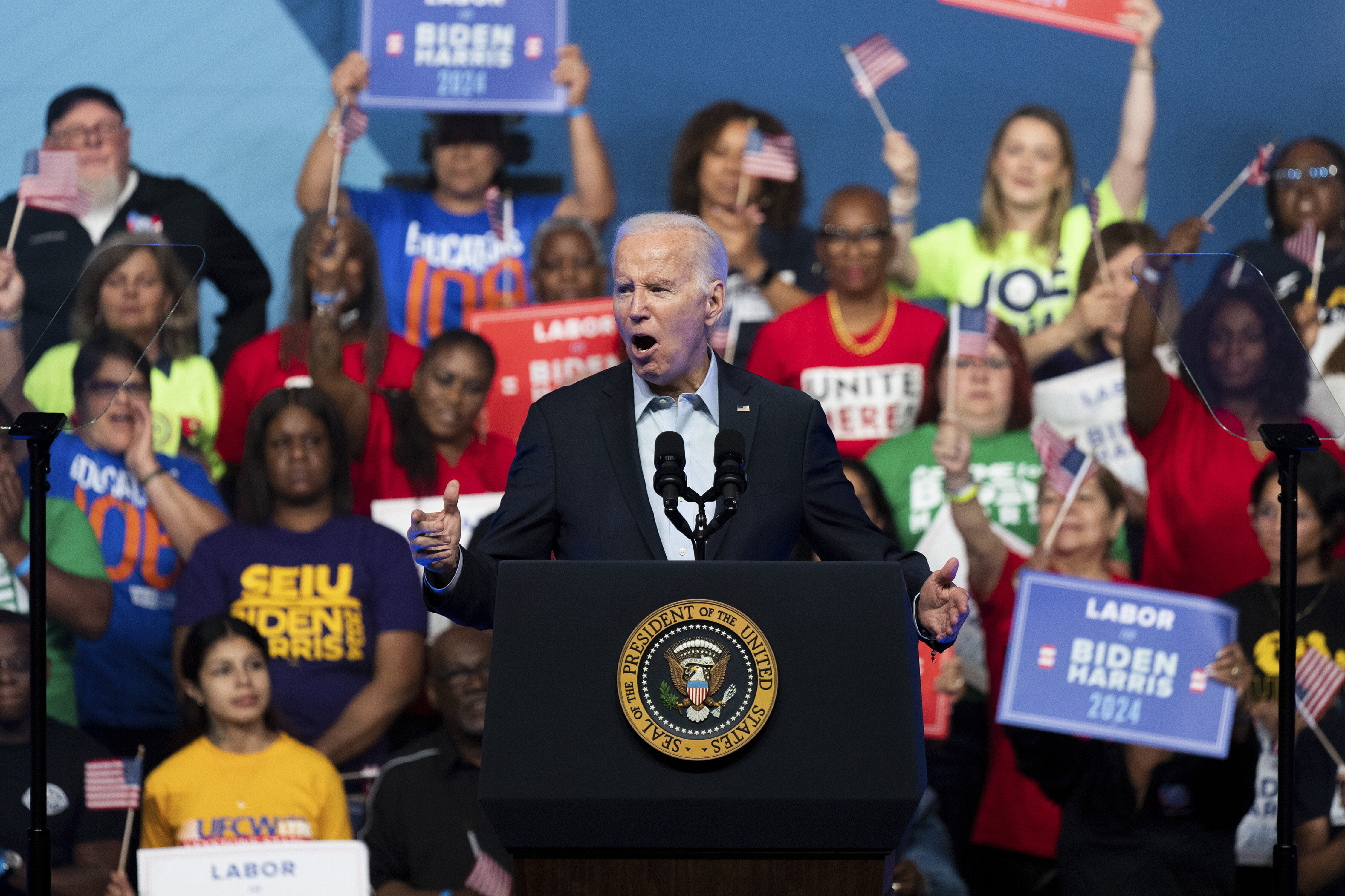 Biden Rallies With Union Members In Philadelphia Visit | HuffPost ...