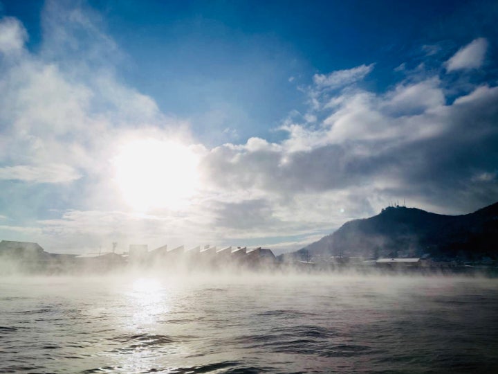 函館の海