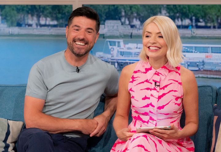 Craig Doyle and Holly Willoughby on This Morning