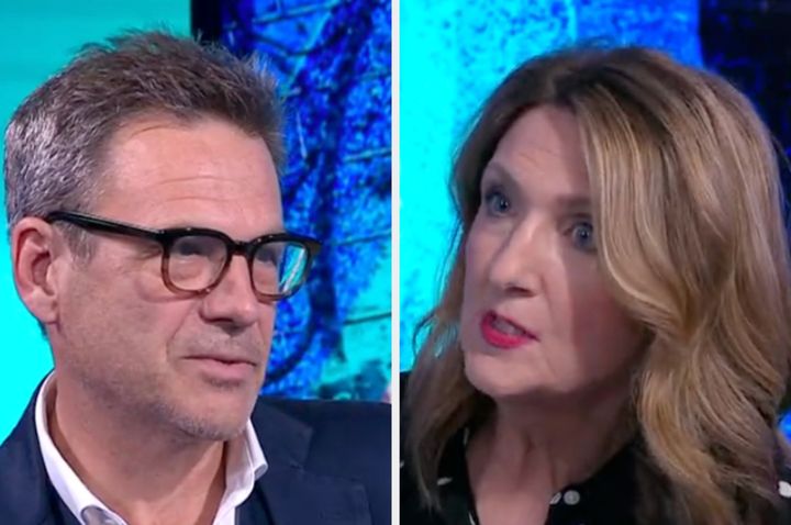 Bob Seeley was skewered with Victoria Derbyshire
