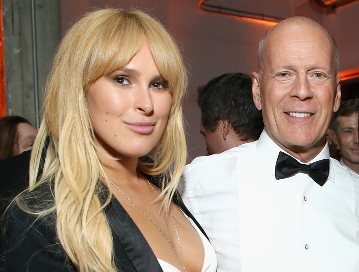 Rumer and Bruce Willis in 2018