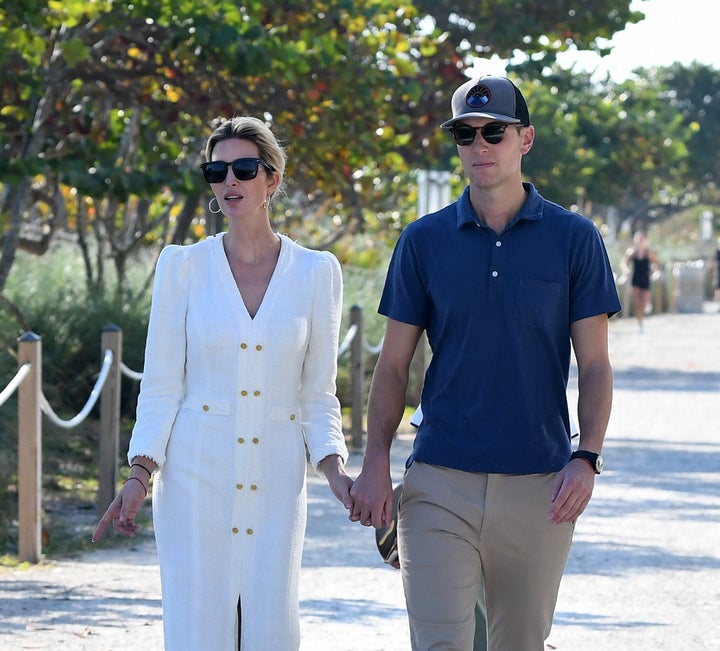 Ivanka Trump and Jared Kushner didn't take paychecks for their roles in the White House but faced scrutiny from ethics experts after <a href="https://www.huffpost.com/entry/ivanka-trump-jared-kushner-income-during-white-house_n_6022620ec5b6c56a89a42bf0" target="_blank" role="link" class=" js-entry-link cet-internal-link" data-vars-item-name="making millions" data-vars-item-type="text" data-vars-unit-name="6491600ce4b0756ff8667820" data-vars-unit-type="buzz_body" data-vars-target-content-id="https://www.huffpost.com/entry/ivanka-trump-jared-kushner-income-during-white-house_n_6022620ec5b6c56a89a42bf0" data-vars-target-content-type="buzz" data-vars-type="web_internal_link" data-vars-subunit-name="article_body" data-vars-subunit-type="component" data-vars-position-in-subunit="6">making millions</a> in outside income during their tenure.