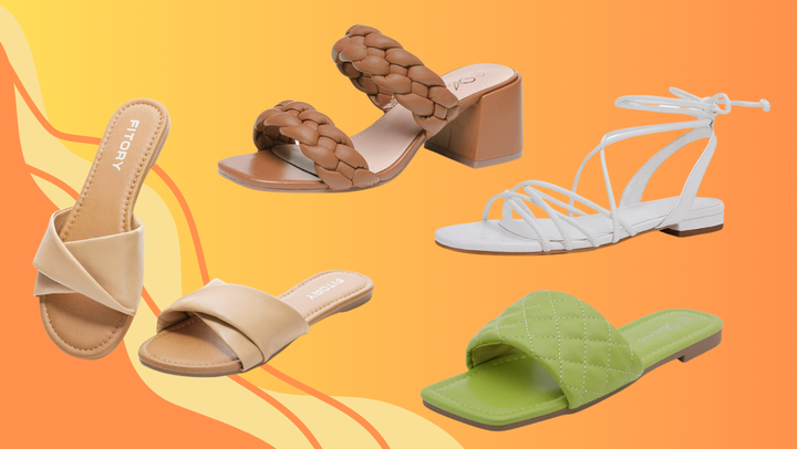 Ideal world deals cushion walk sandals