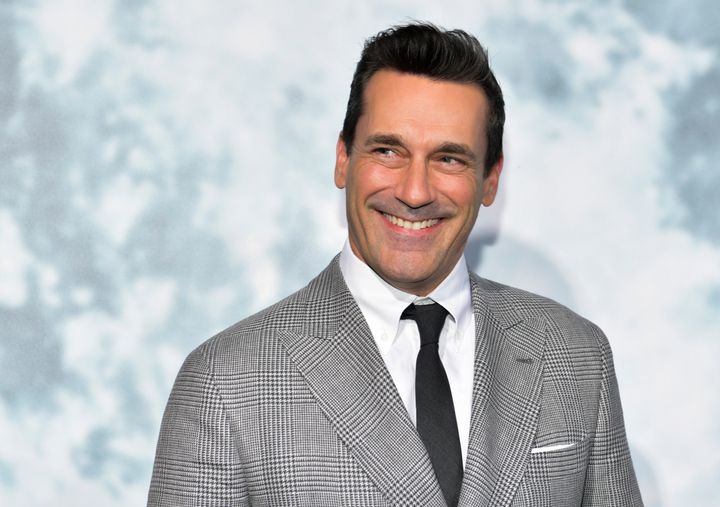 Hamm attends the premiere of FOX’s “Lucy In The Sky” on Sep. 25, 2019, in Los Angeles. The actor recently said that the lead role in the 2014 film “Gone Girl” was meant to be his, but he passed on it due to his commitment to “Mad Men.” 